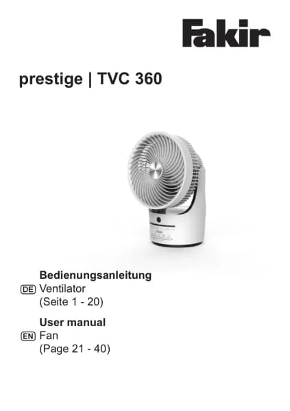 Fakir Prestige TVC 360