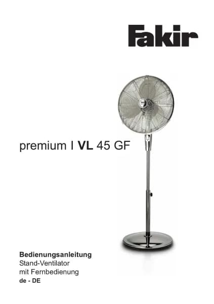 Fakir Prestige VL 45 GF