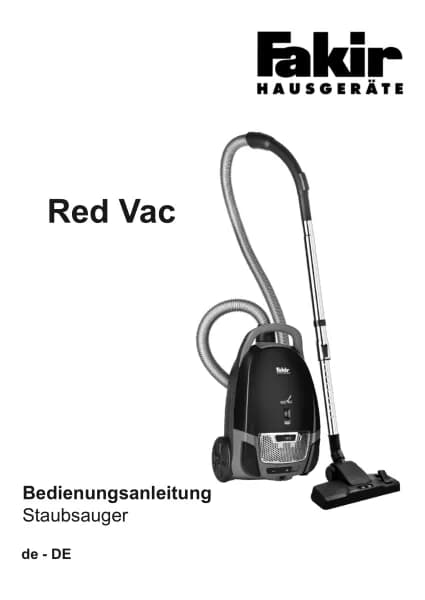 Fakir Red Vac TS 120
