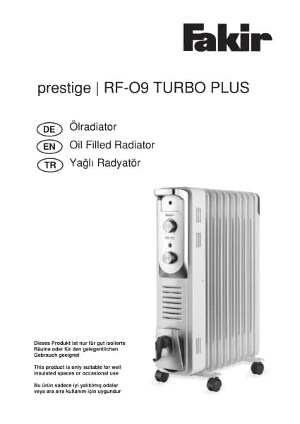Fakir RF-09 Turbo Plus