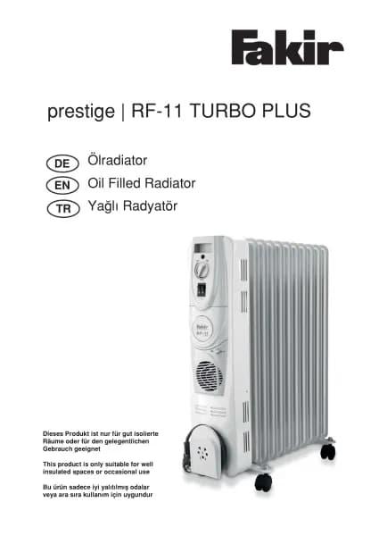 Fakir RF-11 Turbo Plus