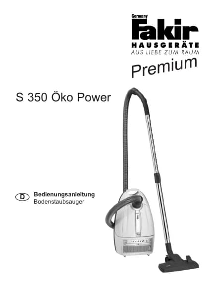 Fakir S 350 Oko Power
