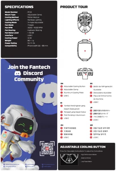 Fantech GLETSER PC10
