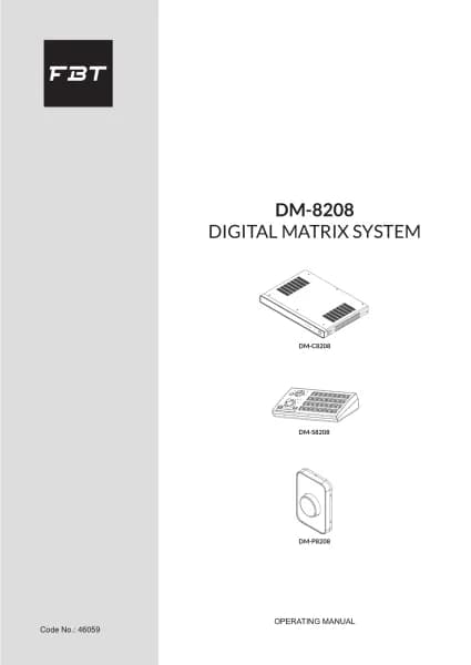 FBT DM-8208