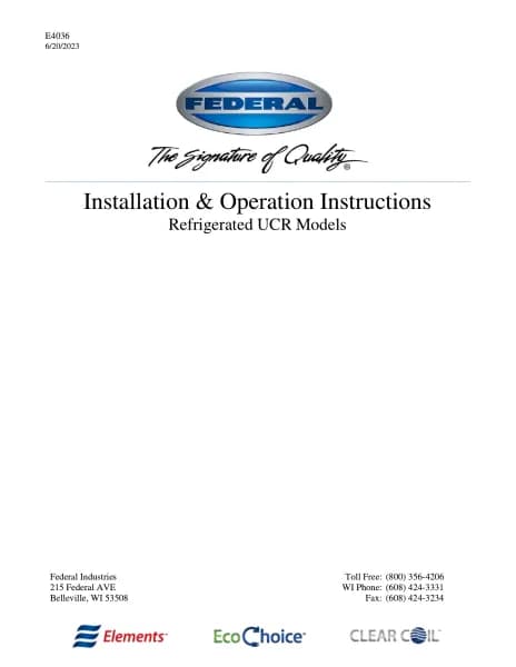 Federal UCR6033C