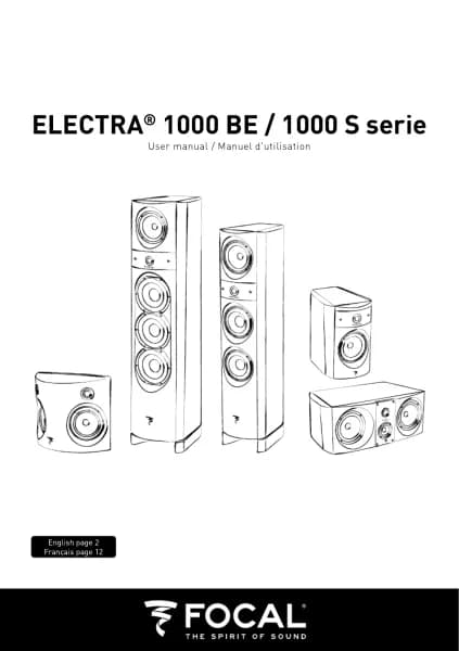 Focal Electra SW 1000 Be