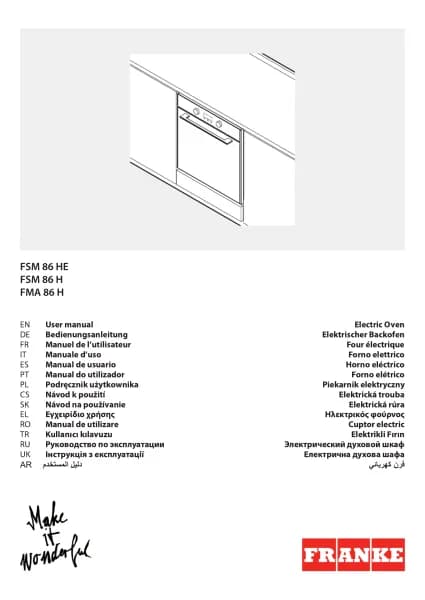 Franke Maris FMA 86 H