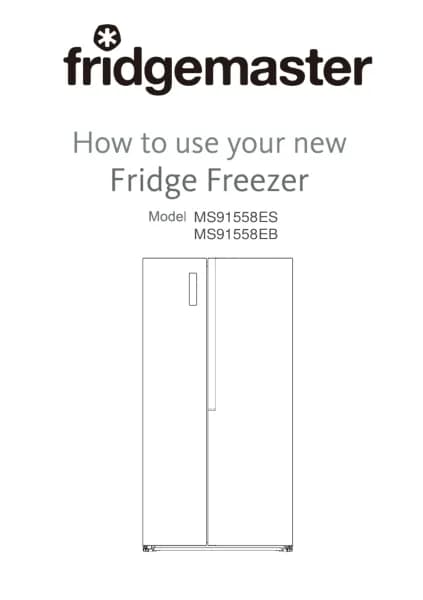 Fridgemaster MS91558EB