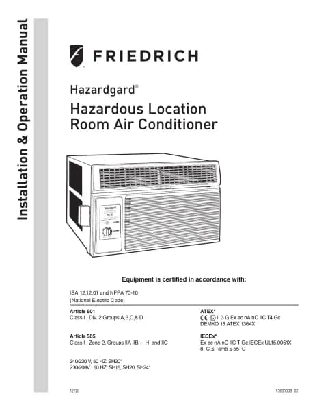 Friedrich Hazardgard SH20M30B
