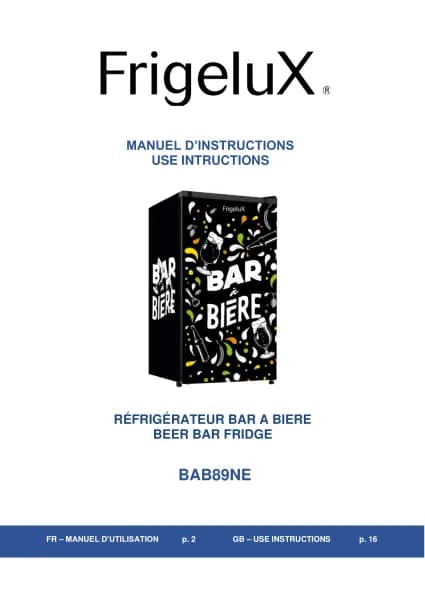 FrigeluX BAB89NE