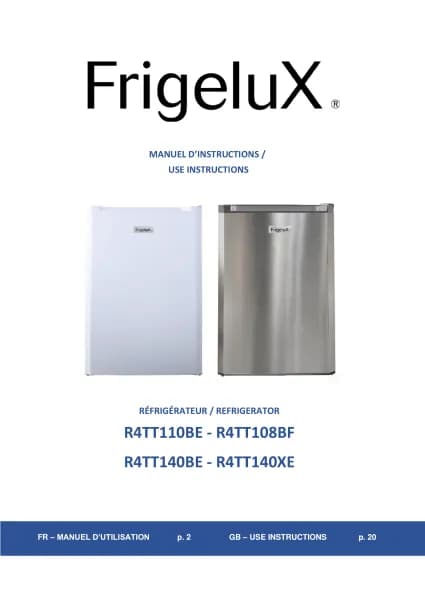 FrigeluX R4TT140BE
