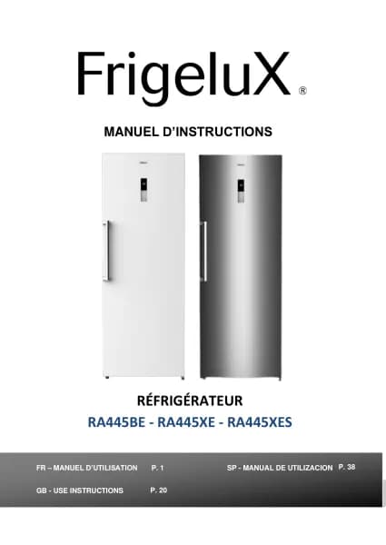 FrigeluX RA445XE