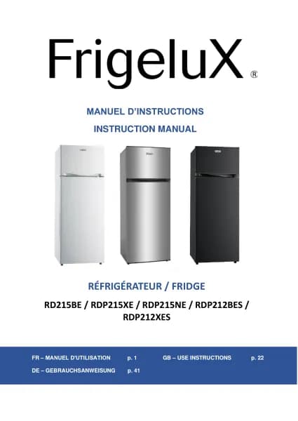 FrigeluX RDP215NE