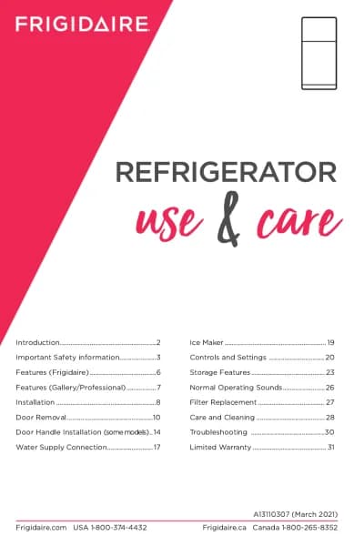 Frigidaire FFHT2045BK