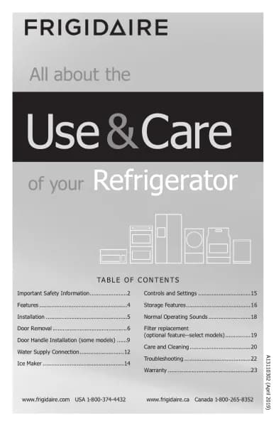 Frigidaire FFTR2045BK