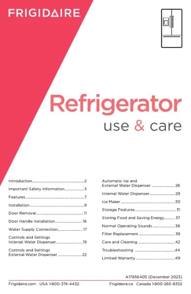 Frigidaire FRFN2813SS