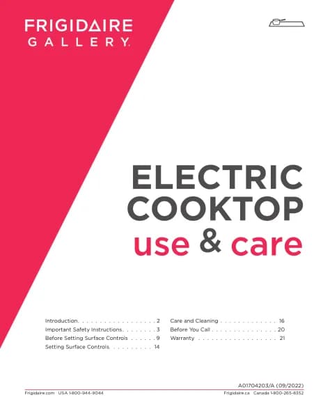 Frigidaire GCCE3670SS