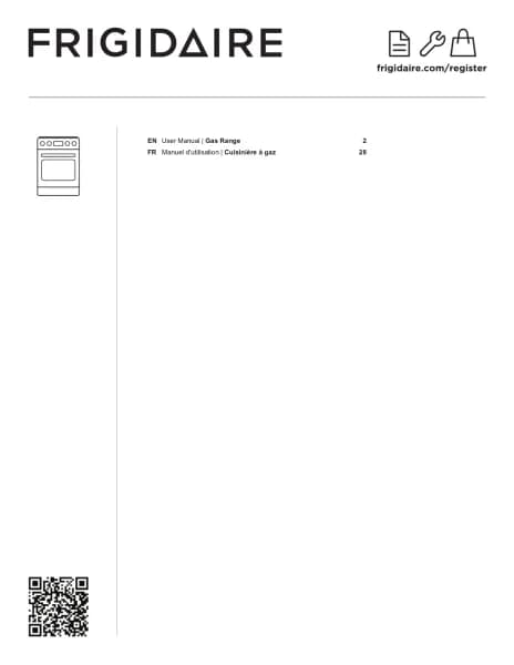 Frigidaire GCFG3070BF