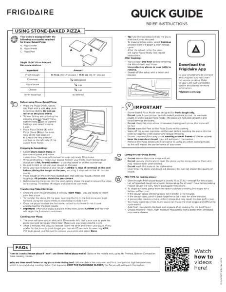 Frigidaire GCWD3070AF