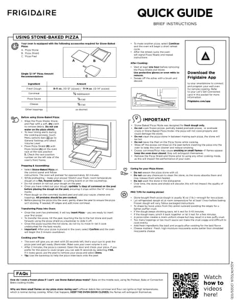 Frigidaire GCWS3070AF