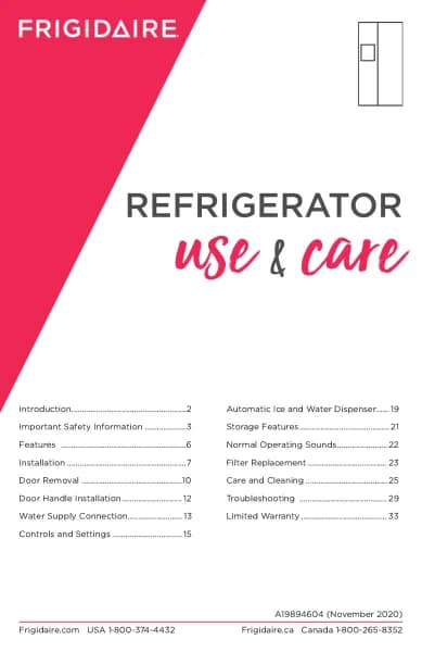 Frigidaire GRSC2352SS