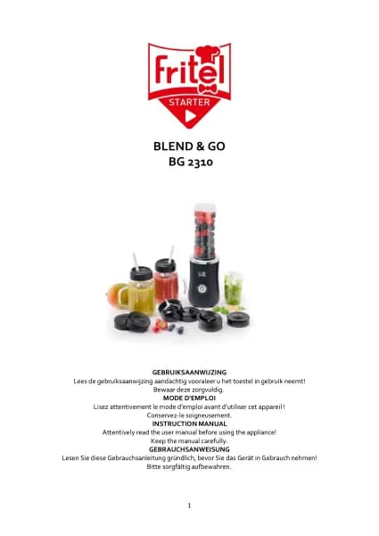 Fritel Blend & Go BG 2310