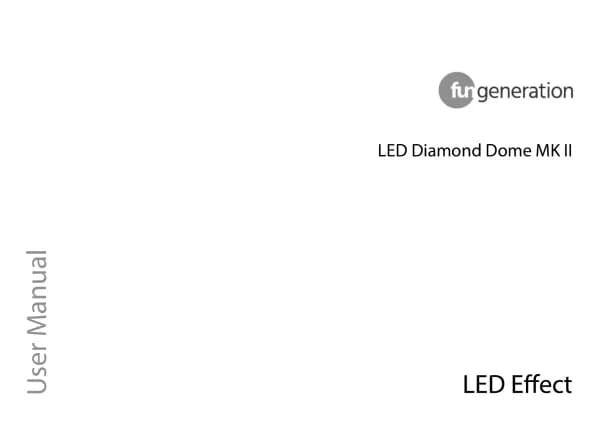 Fun Generation LED Diamond Dome MK II