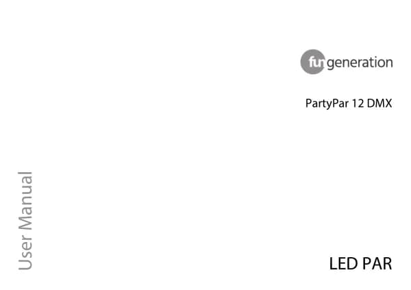 Fun Generation PartyPar 12 DMX
