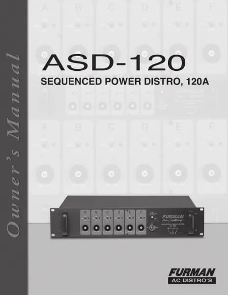 Furman ASD-120 2.0