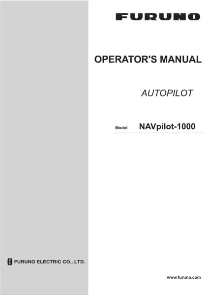 Furuno NAVpilot-1000
