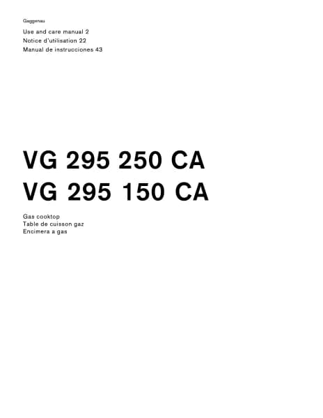 Gaggenau RB282304
