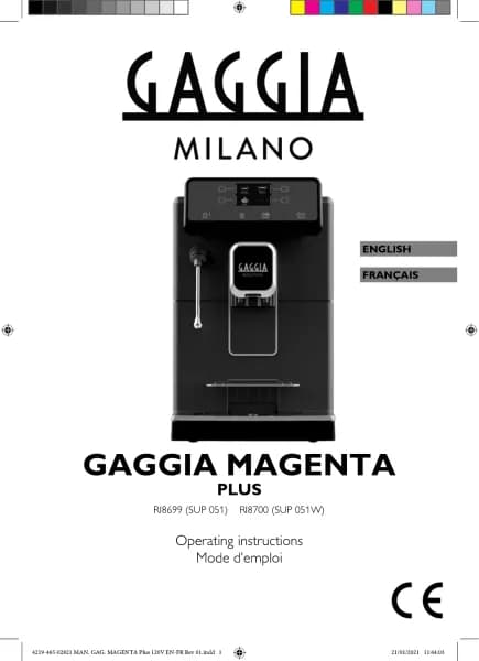 Gaggia Magenta Plus