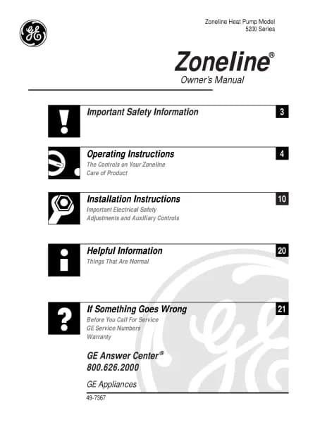GE AZ52H07EAB