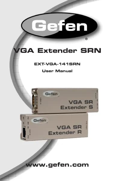 Gefen EXT-VGA-141SRN