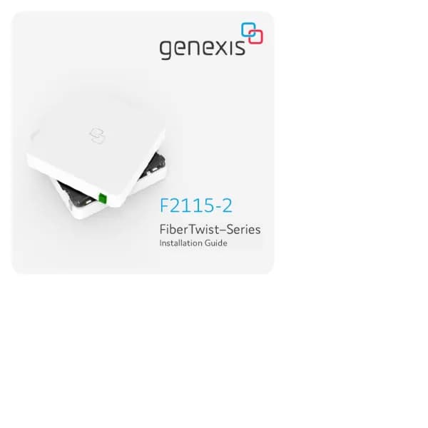 Genexis FiberTwist F2115-2