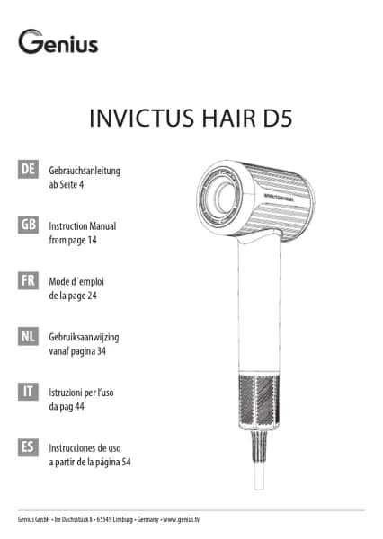 Genius Invictus Hair D5