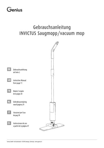 Genius Invictus Saugmopp