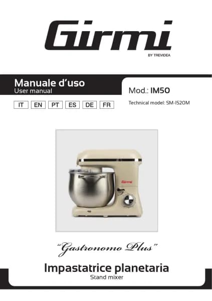 Girmi Gastronomo Plus IM50