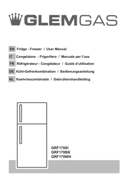 Glem Gas GRF170BK