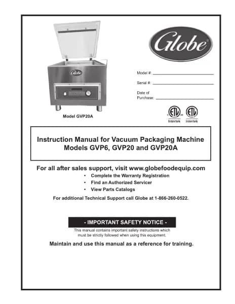 Globe GVP20A