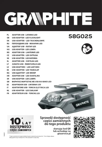 Graphite Energy+ 58G025