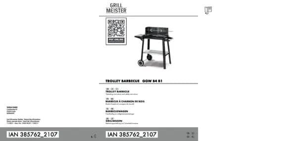 Grillmeister GGW 84 B1