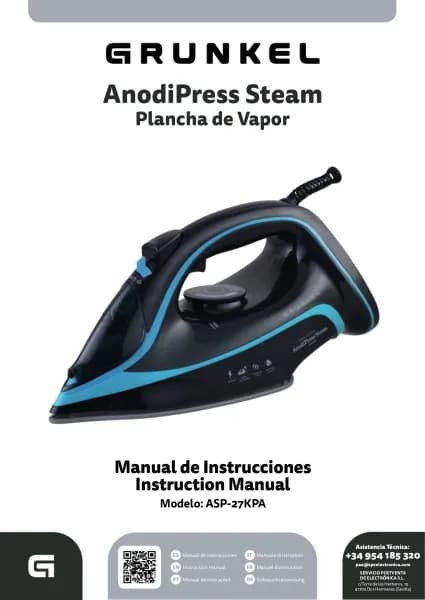 Grunkel AnodiPress Steam ASP-27KPA