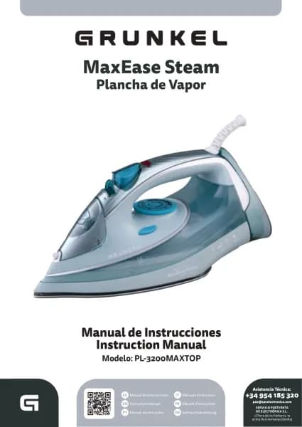 Grunkel MaxEase Steam PL-3200MAXTOP