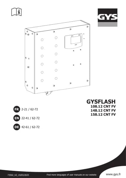 Gys flash 148.12 CNT FV