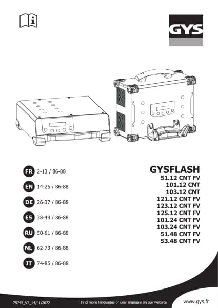 Gys flash 51.12 CNT FV