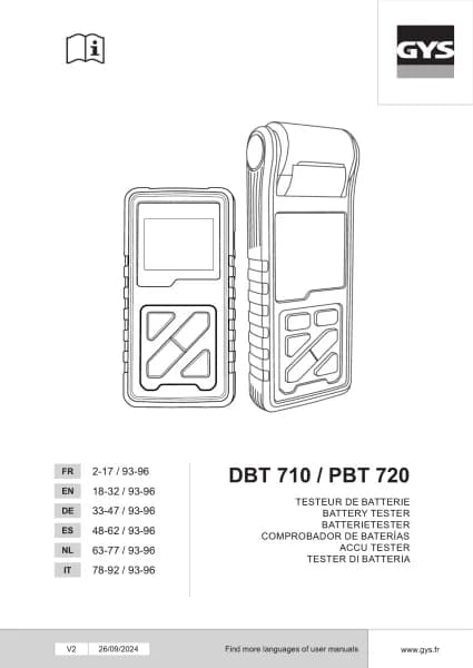 Gys PBT 720