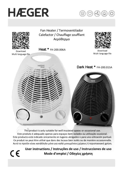Haeger Dark Heat FH-200.015A