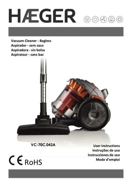 Haeger Max Cyclon VC-70C.042A
