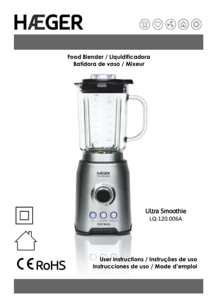 Haeger Ultra Smoothie LQ-120.006A